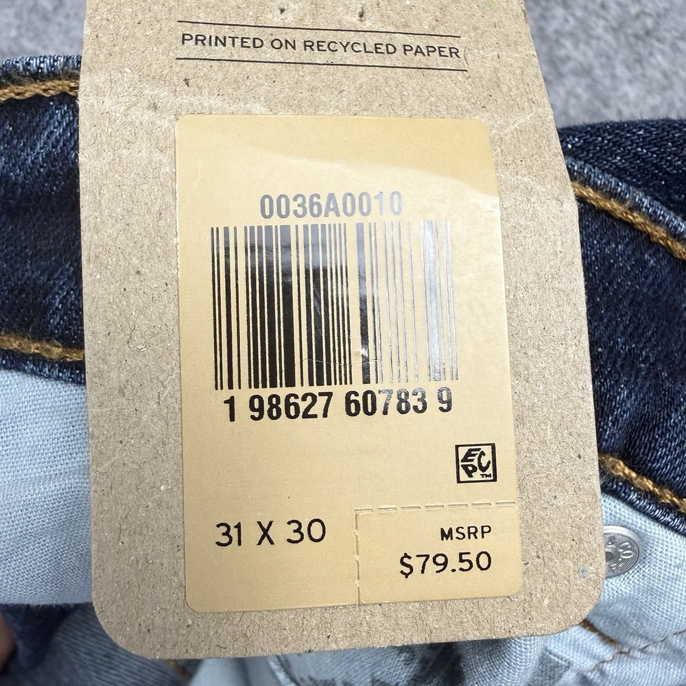 Levis 501 Curve NWT Jeans Womens 31 Dark Wash Straight High Rise Stretch Denim - Picture 7 of 13